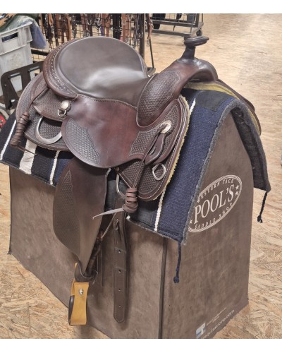 SELLE WESTERN OCCASION EQUITATION AMERICAINE USA CONTINENTAL