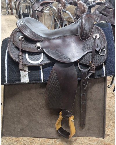 SELLE WESTERN OCCASION EQUITATION AMERICAINE USA CONTINENTAL
