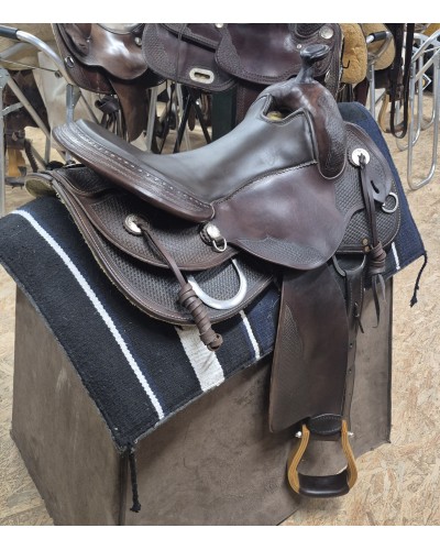 SELLE WESTERN OCCASION EQUITATION AMERICAINE USA CONTINENTAL