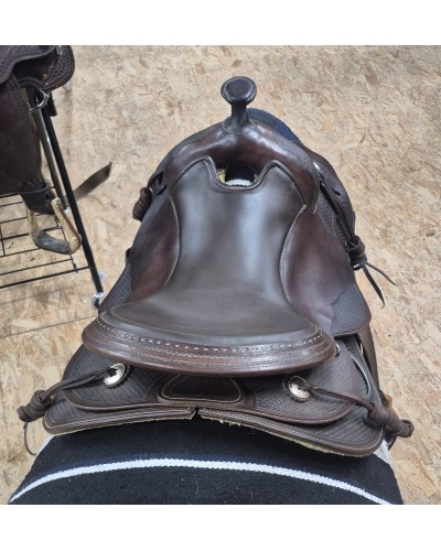 SELLE WESTERN OCCASION EQUITATION AMERICAINE USA CONTINENTAL