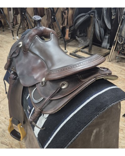 SELLE WESTERN OCCASION EQUITATION AMERICAINE USA CONTINENTAL