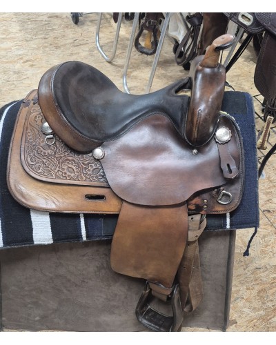 SELLE WESTERN OCCASION EQUITATION AMERICAINE USA CONTINENTAL