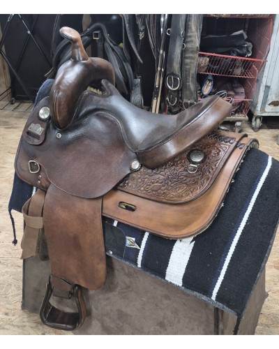 SELLE WESTERN OCCASION EQUITATION AMERICAINE USA CONTINENTAL