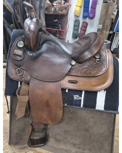 SELLE WESTERN OCCASION EQUITATION AMERICAINE USA CONTINENTAL