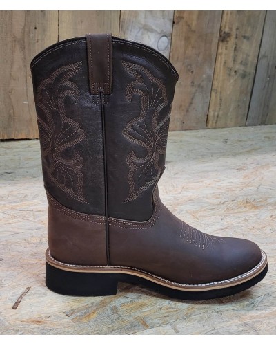 BOTTE TRAVAIL WESTERN EQUITATION AMERICAINE  ARIAT LAS TRANKAS ESTABLO STARS AND STRIPES