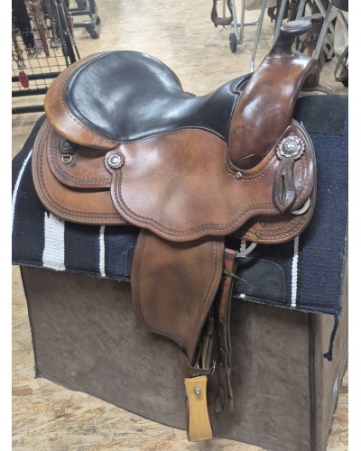 SELLE WESTERN OCCASION EQUITATION AMERICAINE USA CONTINENTAL