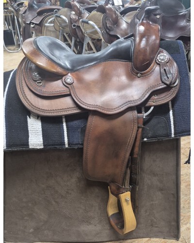 SELLE WESTERN OCCASION EQUITATION AMERICAINE USA CONTINENTAL