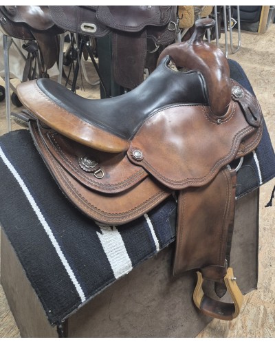 SELLE WESTERN OCCASION EQUITATION AMERICAINE USA CONTINENTAL