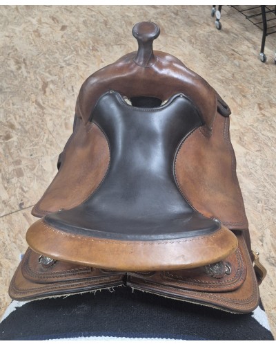 SELLE WESTERN OCCASION EQUITATION AMERICAINE USA CONTINENTAL