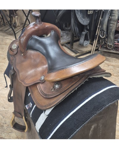 SELLE WESTERN OCCASION EQUITATION AMERICAINE USA CONTINENTAL