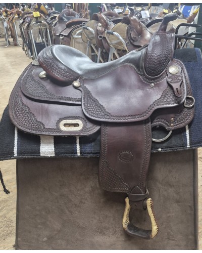 SELLE WESTERN OCCASION EQUITATION AMERICAINE USA CONTINENTAL