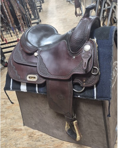 SELLE WESTERN OCCASION EQUITATION AMERICAINE USA CONTINENTAL