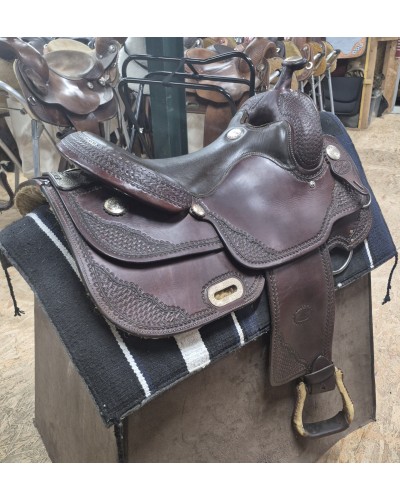 SELLE WESTERN OCCASION EQUITATION AMERICAINE USA CONTINENTAL