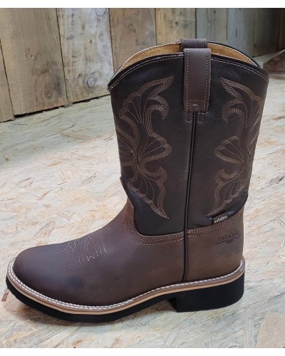 BOTTE TRAVAIL WESTERN EQUITATION AMERICAINE  ARIAT LAS TRANKAS ESTABLO STARS AND STRIPES