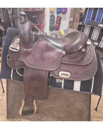 SELLE WESTERN OCCASION EQUITATION AMERICAINE USA CONTINENTAL