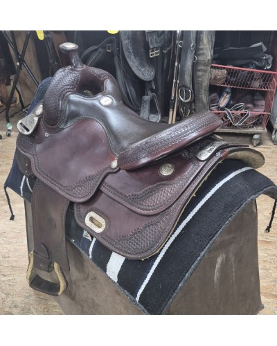 SELLE WESTERN OCCASION EQUITATION AMERICAINE USA CONTINENTAL
