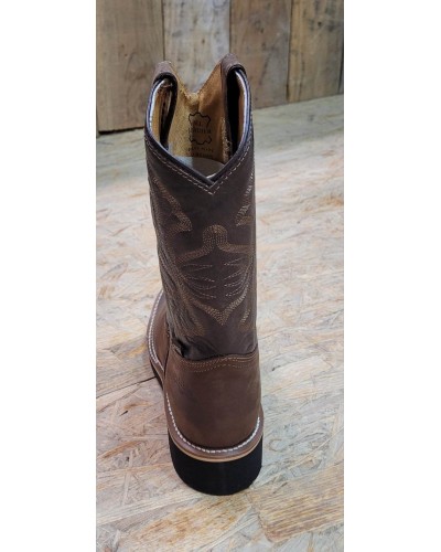 BOTTE TRAVAIL WESTERN EQUITATION AMERICAINE  ARIAT LAS TRANKAS ESTABLO STARS AND STRIPES