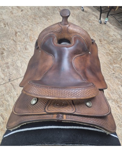 SELLE WESTERN OCCASION EQUITATION AMERICAINE USA CONTINENTAL