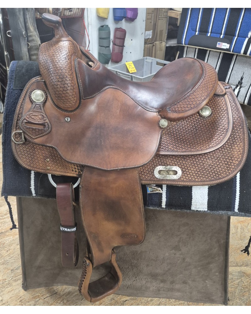SELLE WESTERN OCCASION EQUITATION AMERICAINE USA CONTINENTAL