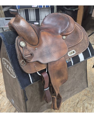 SELLE WESTERN OCCASION EQUITATION AMERICAINE USA CONTINENTAL