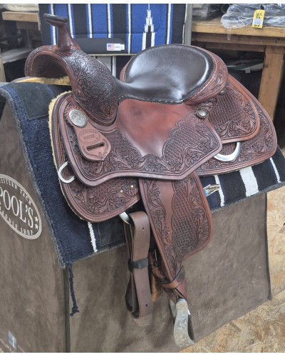 SELLE WESTERN OCCASION EQUITATION AMERICAINE USA CONTINENTAL