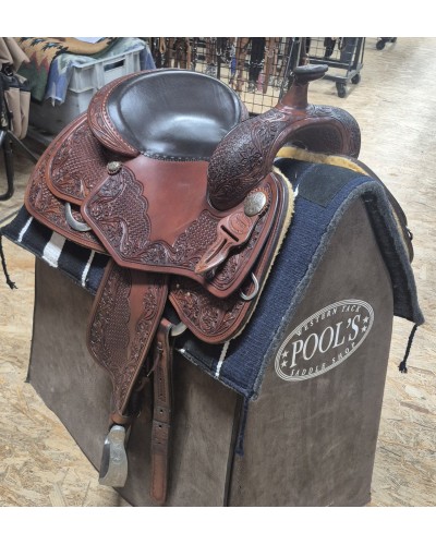 SELLE WESTERN OCCASION EQUITATION AMERICAINE USA CONTINENTAL