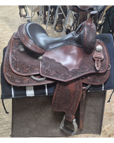 SELLE WESTERN OCCASION EQUITATION AMERICAINE USA CONTINENTAL
