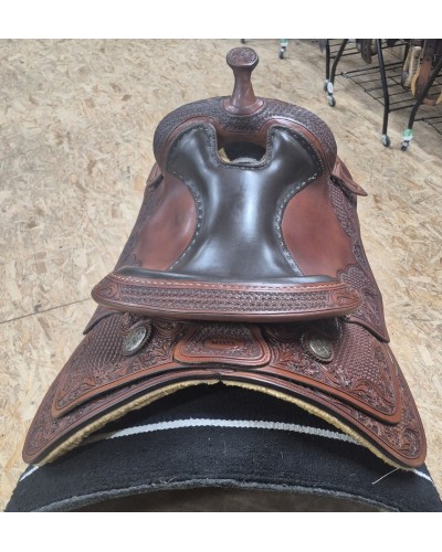 SELLE WESTERN OCCASION EQUITATION AMERICAINE USA CONTINENTAL