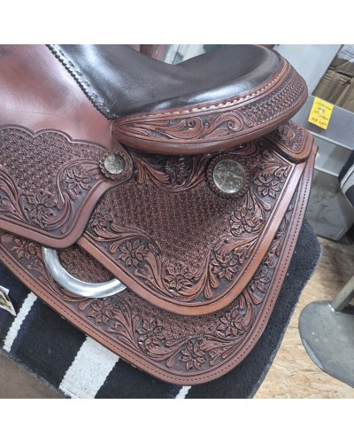 SELLE WESTERN OCCASION EQUITATION AMERICAINE USA CONTINENTAL