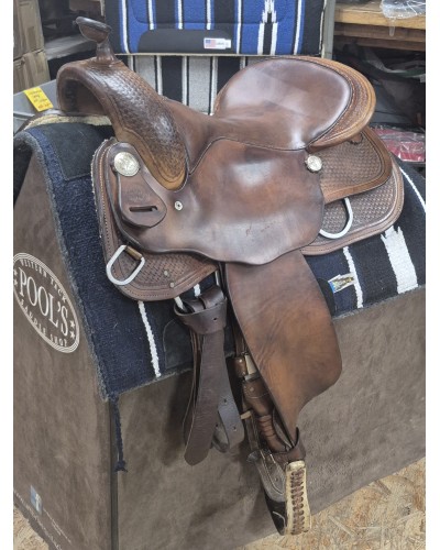 SELLE WESTERN OCCASION EQUITATION AMERICAINE USA CONTINENTAL
