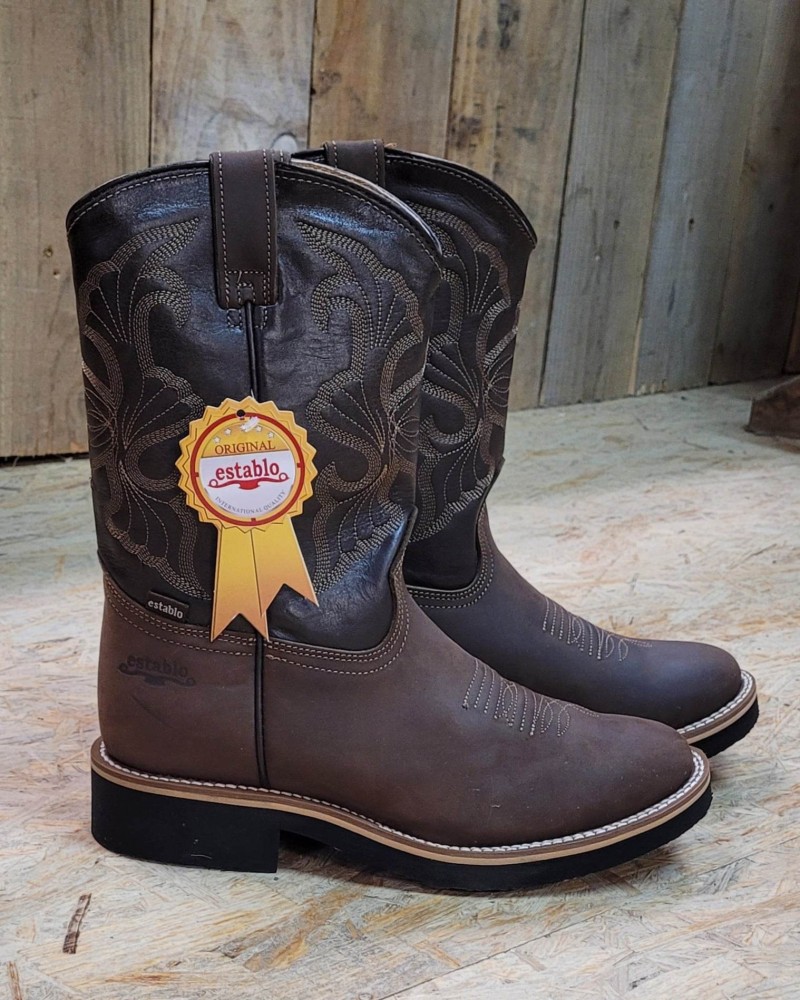 BOTTE TRAVAIL WESTERN EQUITATION AMERICAINE  ARIAT LAS TRANKAS ESTABLO STARS AND STRIPES