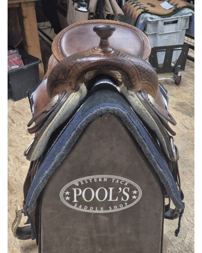 SELLE WESTERN OCCASION EQUITATION AMERICAINE USA CONTINENTAL