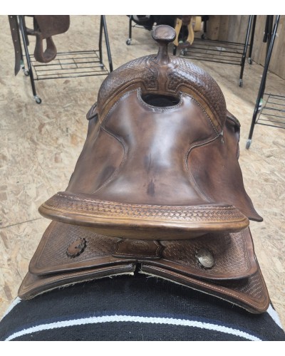 SELLE WESTERN OCCASION EQUITATION AMERICAINE USA CONTINENTAL