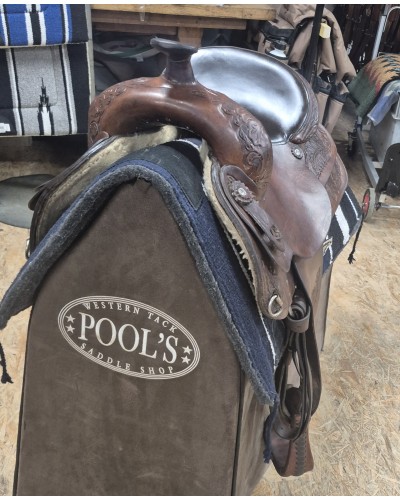 SELLE WESTERN OCCASION EQUITATION AMERICAINE USA CONTINENTAL