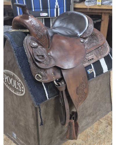 SELLE WESTERN OCCASION EQUITATION AMERICAINE USA CONTINENTAL