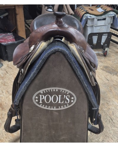 SELLE WESTERN OCCASION EQUITATION AMERICAINE USA CONTINENTAL