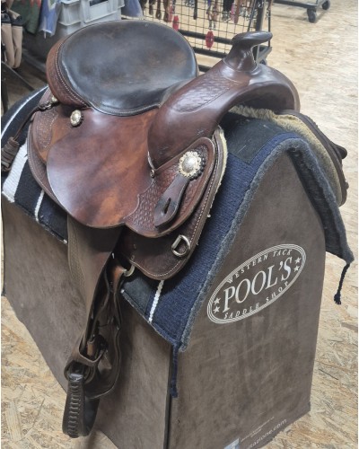 SELLE WESTERN OCCASION EQUITATION AMERICAINE USA CONTINENTAL