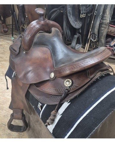SELLE WESTERN OCCASION EQUITATION AMERICAINE USA CONTINENTAL