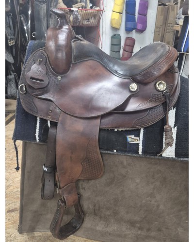 SELLE WESTERN OCCASION EQUITATION AMERICAINE USA CONTINENTAL