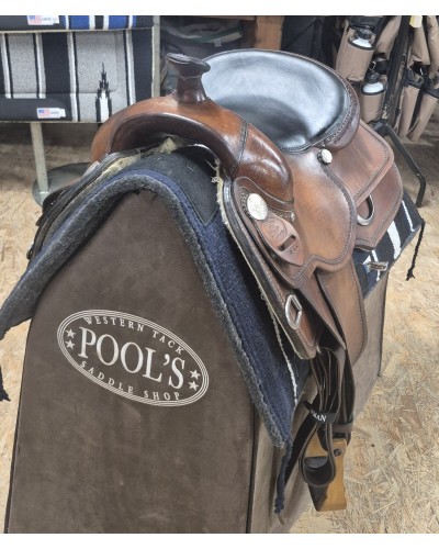 SELLE WESTERN OCCASION EQUITATION AMERICAINE USA CONTINENTAL