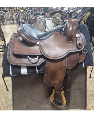 SELLE WESTERN OCCASION EQUITATION AMERICAINE USA CONTINENTAL