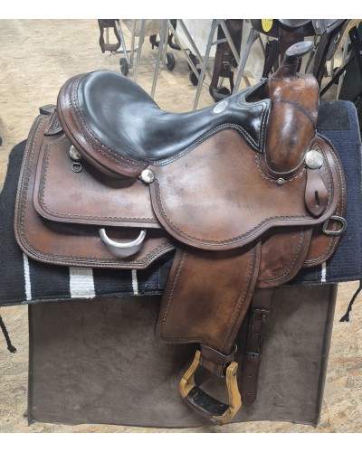 SELLE WESTERN OCCASION EQUITATION AMERICAINE USA CONTINENTAL