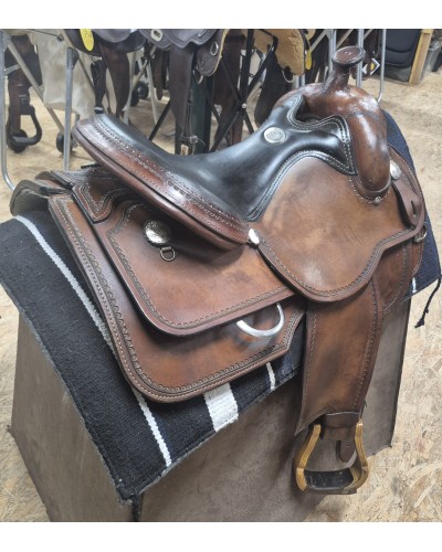 SELLE WESTERN OCCASION EQUITATION AMERICAINE USA CONTINENTAL