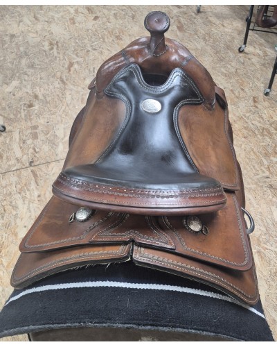 SELLE WESTERN OCCASION EQUITATION AMERICAINE USA CONTINENTAL