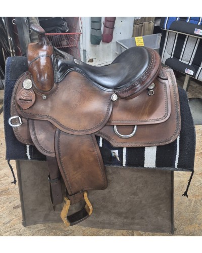 SELLE WESTERN OCCASION EQUITATION AMERICAINE USA CONTINENTAL