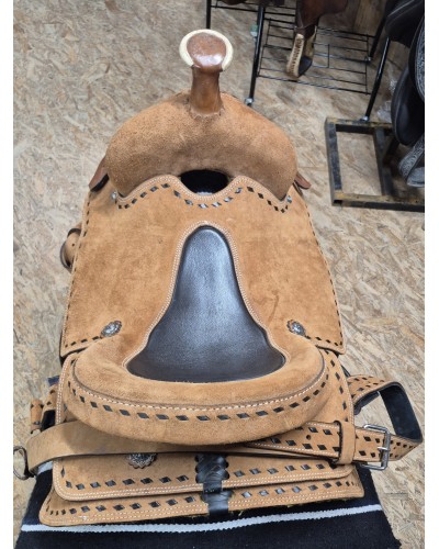 SELLE WESTERN OCCASION EQUITATION AMERICAINE USA CONTINENTAL