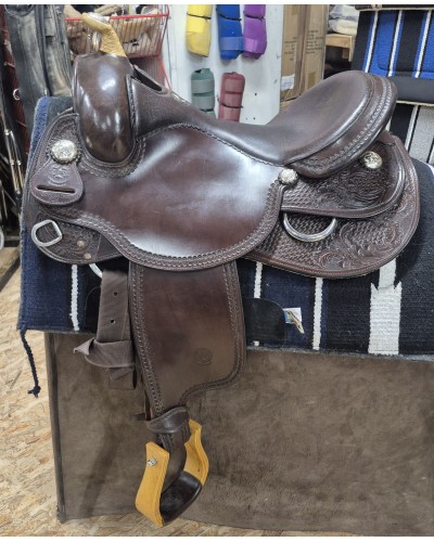 SELLE WESTERN OCCASION EQUITATION AMERICAINE USA CONTINENTAL