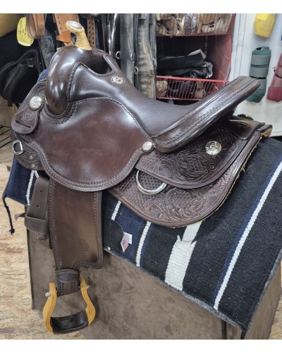 SELLE WESTERN OCCASION EQUITATION AMERICAINE USA CONTINENTAL