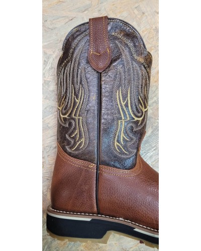 BOTTE TRAVAIL WESTERN EQUITATION AMERICAINE  ARIAT LAS TRANKAS ESTABLO STARS AND STRIPES