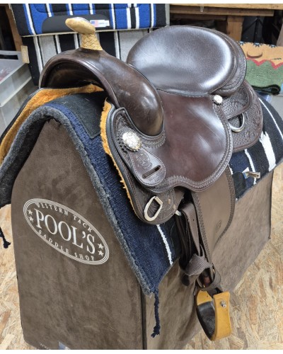 SELLE WESTERN OCCASION EQUITATION AMERICAINE USA CONTINENTAL